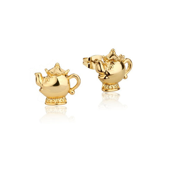 Disney by Couture Kingdom Beauty and the Beast Mrs. Potts Stud Earrings