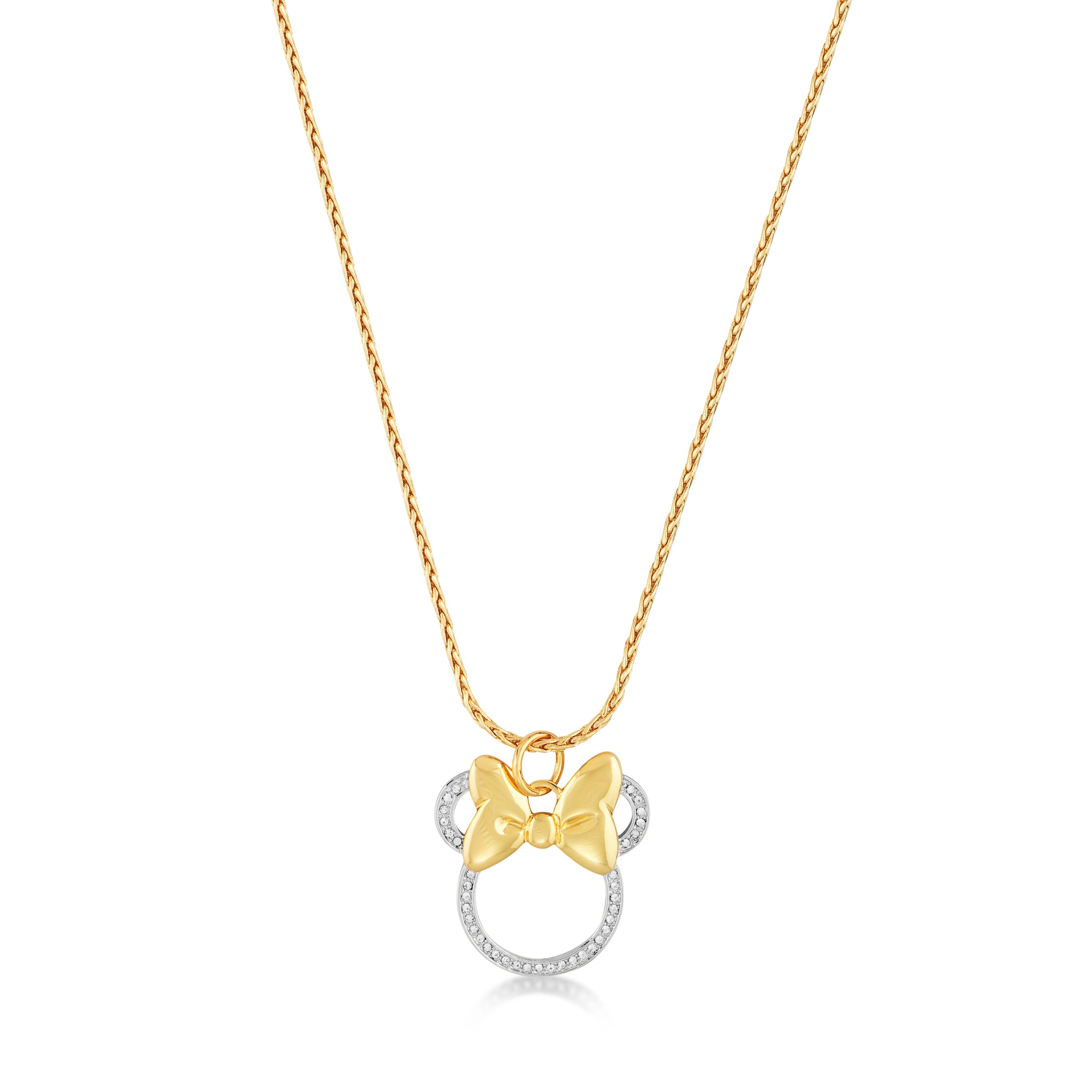 Minnie mouse sales bow necklace