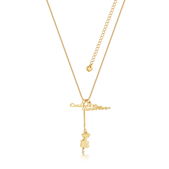 Disney by Couture Kingdom Alice in Wonderland Curiouser and Curiouser Necklace