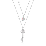 Disney by Couture Kingdom Cinderella Key Pendant Necklace
