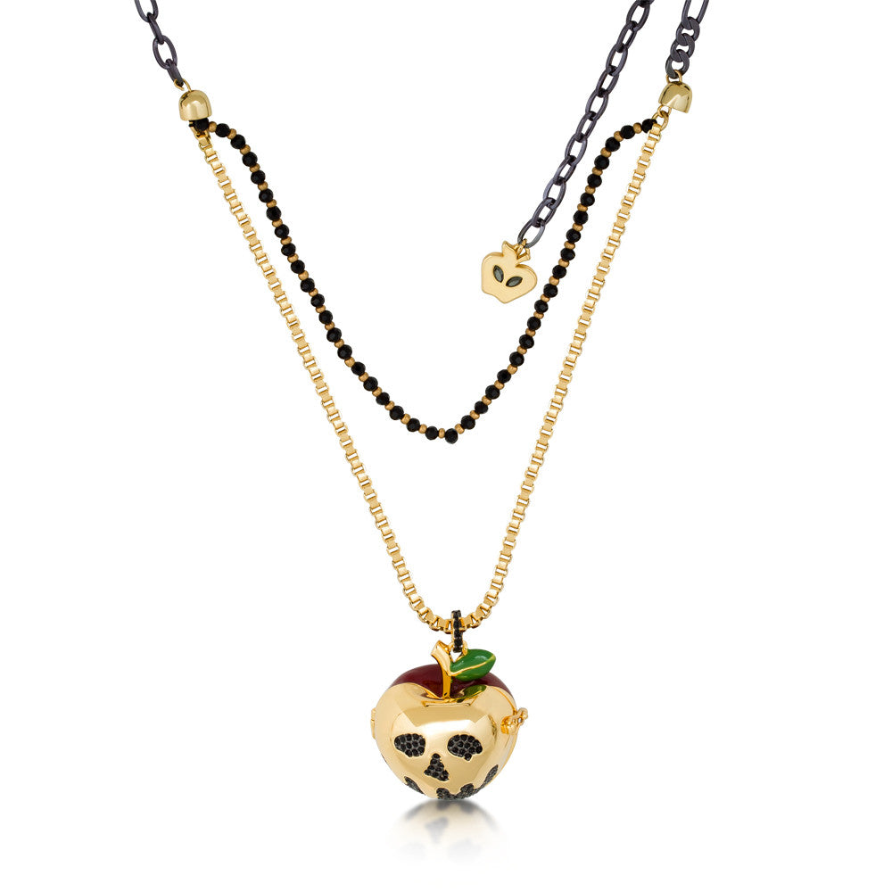 Snow White Apple Locket Necklace