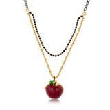 Snow White Apple Locket Necklace
