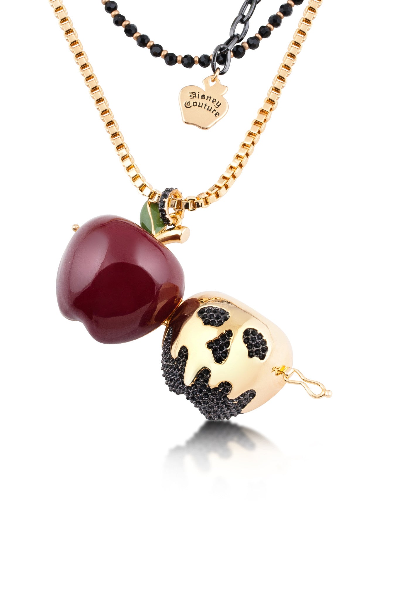 Enchanted Disney Snow White Diamond Bow Pendant Necklace & 10K Rose Gold  Jewelry | Jewelili