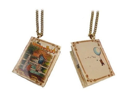 Winnie the Pooh Map Book Necklace