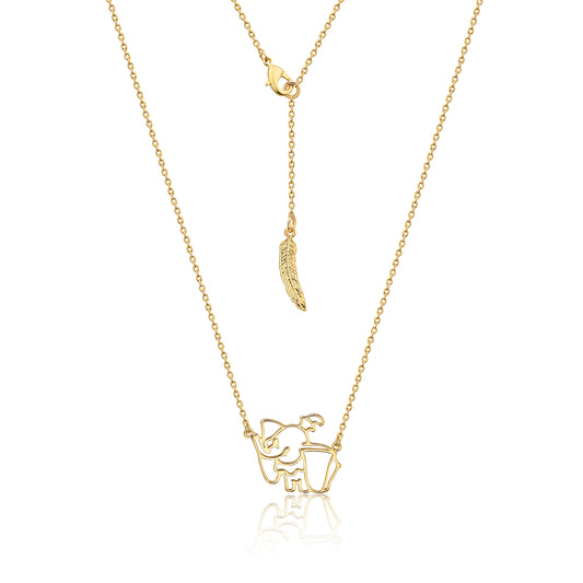 Dumbo Outline NecklaceDisney by Couture Kingdom Dumbo Outline Necklace