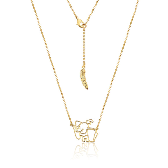 Dumbo Outline Necklace