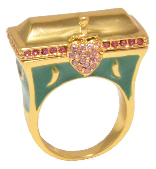 Disney by Couture Kingdom Snow White Evil Queen Heart Box Ring