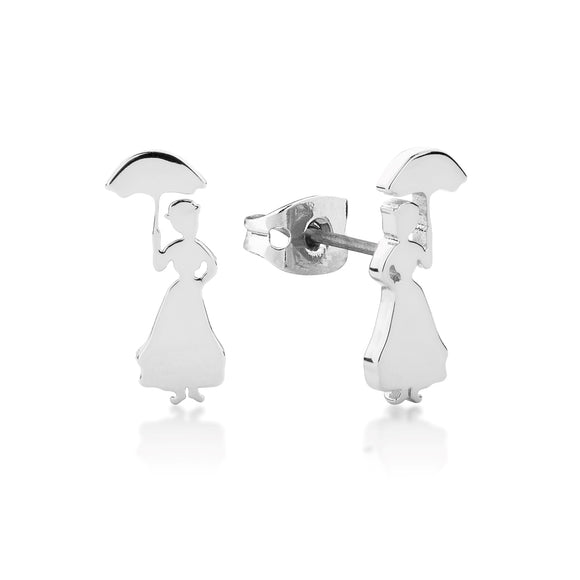 Disney by Couture Kingdom Mary Poppins Silhouette Stud Earrings