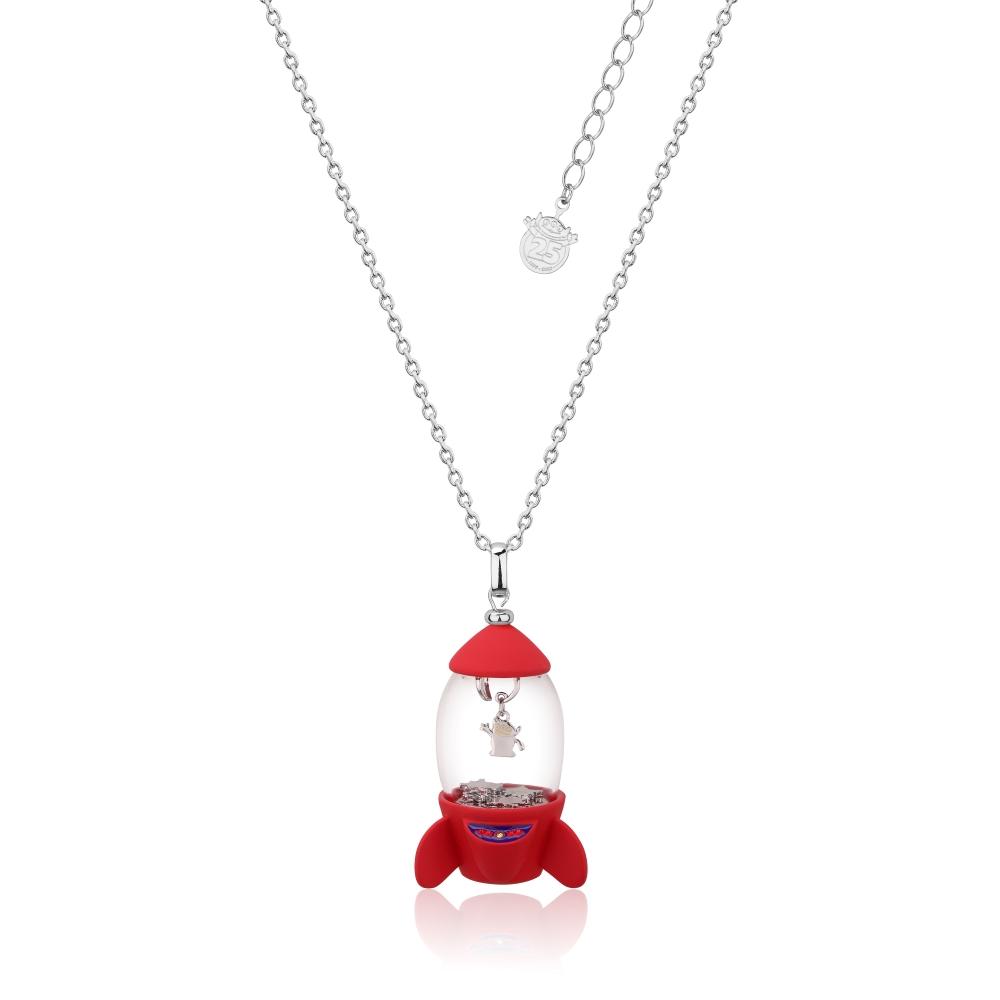 Toy Story Pizza Planet Rocket Necklace