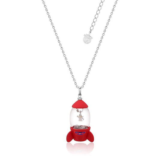 Toy Story Pizza Planet Rocket Necklace