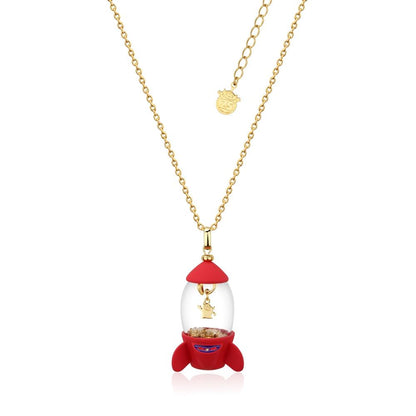 Toy Story Pizza Planet Rocket Necklace