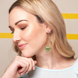 Disney Pixar by Couture Kingdom Toy Story Alien Crystal Claw Drop Earrings