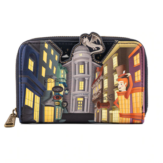 Diagon Alley Zip Around Wallet