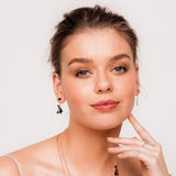 Mary Poppins Flying Umbrella Drop Earrings