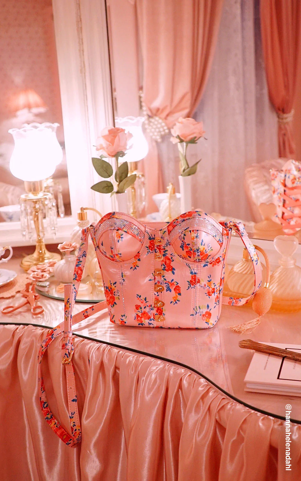 Betsey johnson floral crossbody on sale