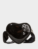 Betsey Johnson Limited Edition Heart On You Black Crossbody