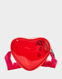 Betsey Johnson Limited Edition Heart On You Red Crossbody