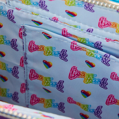 Loungefly Lisa Frank Rainbow Cloud Crossbody Bag