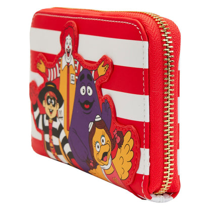 Loungefly McDonald's Ronald McDonald and Friends Zip Around Wallet