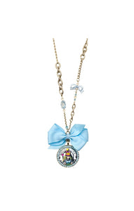 Queen Alice Blue Bow Necklace