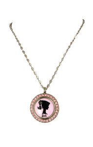 Classic Barbie Medallion Necklace Media 1 of 3