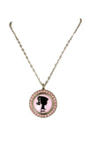 Classic Barbie Medallion Necklace Media 1 of 3
