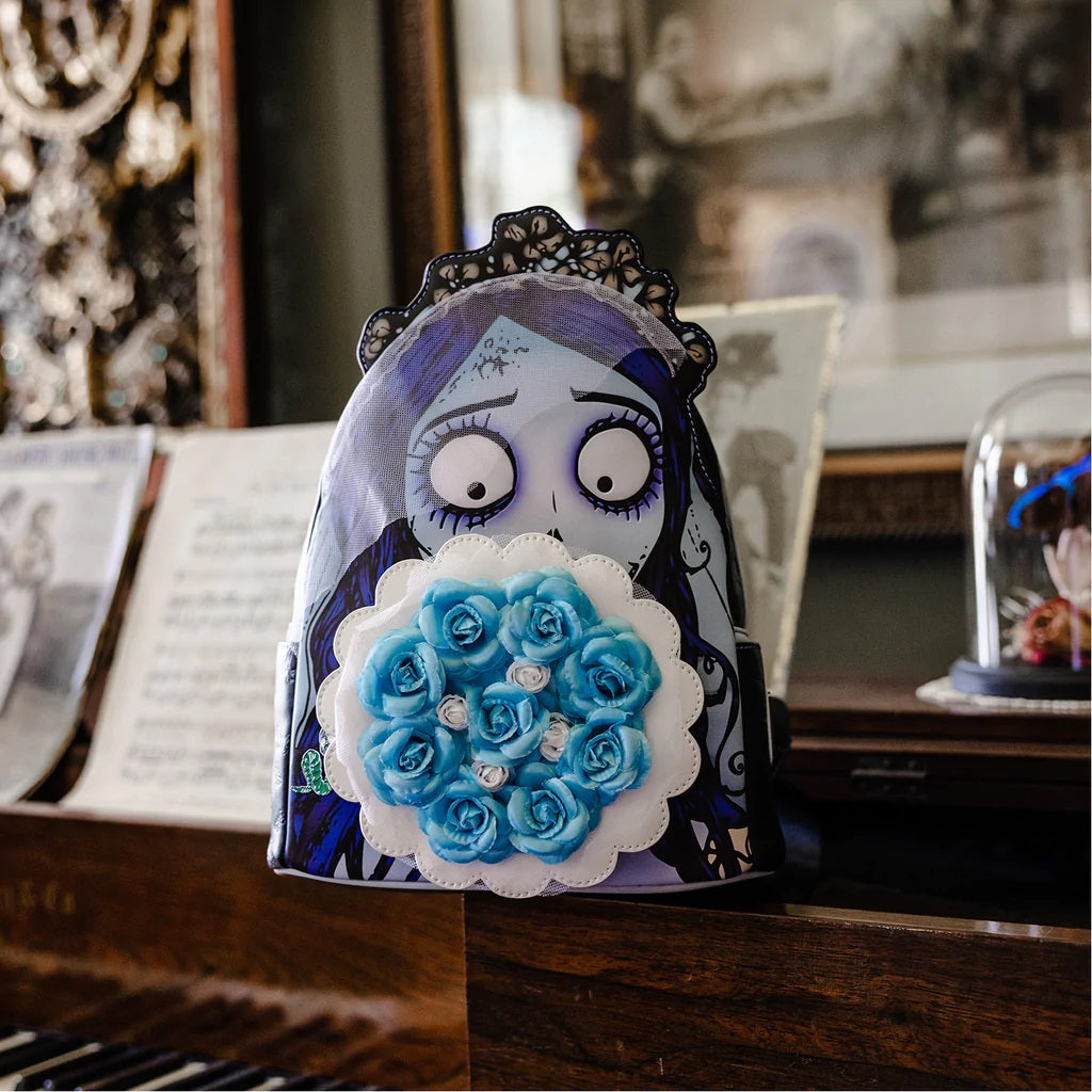 Loungefly Corpse Bride Emily Bouquet Mini Backpack