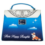 Peter Pan Clock Glow in the Dark Crossbody Bag
