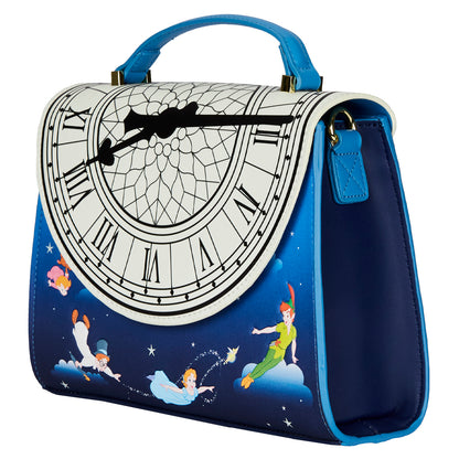 Peter Pan Clock Glow in the Dark Crossbody Bag