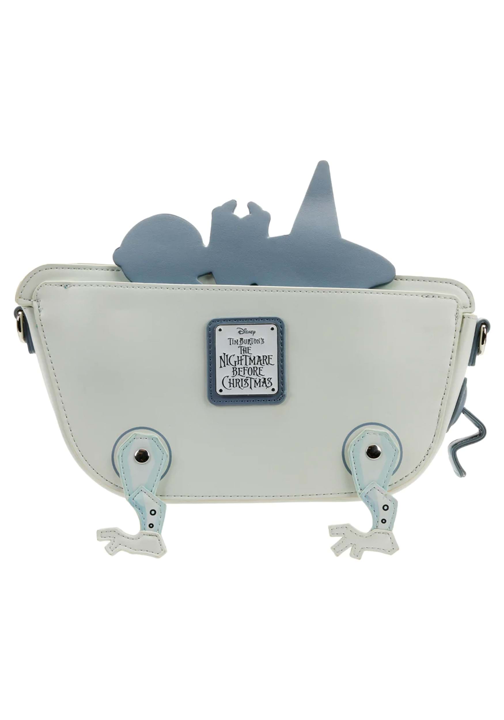 Loungefly The Nightmare Before Christmas Lock, Shock, & Barrel Crossbody Bag