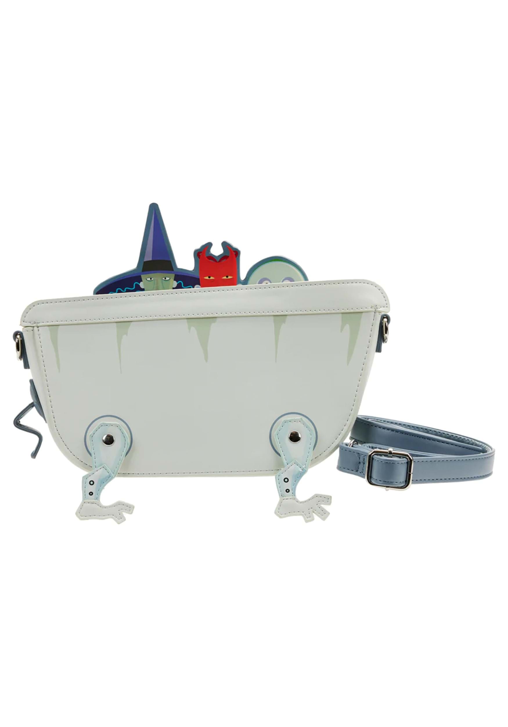 Loungefly The Nightmare Before Christmas Lock, Shock, & Barrel Crossbody Bag