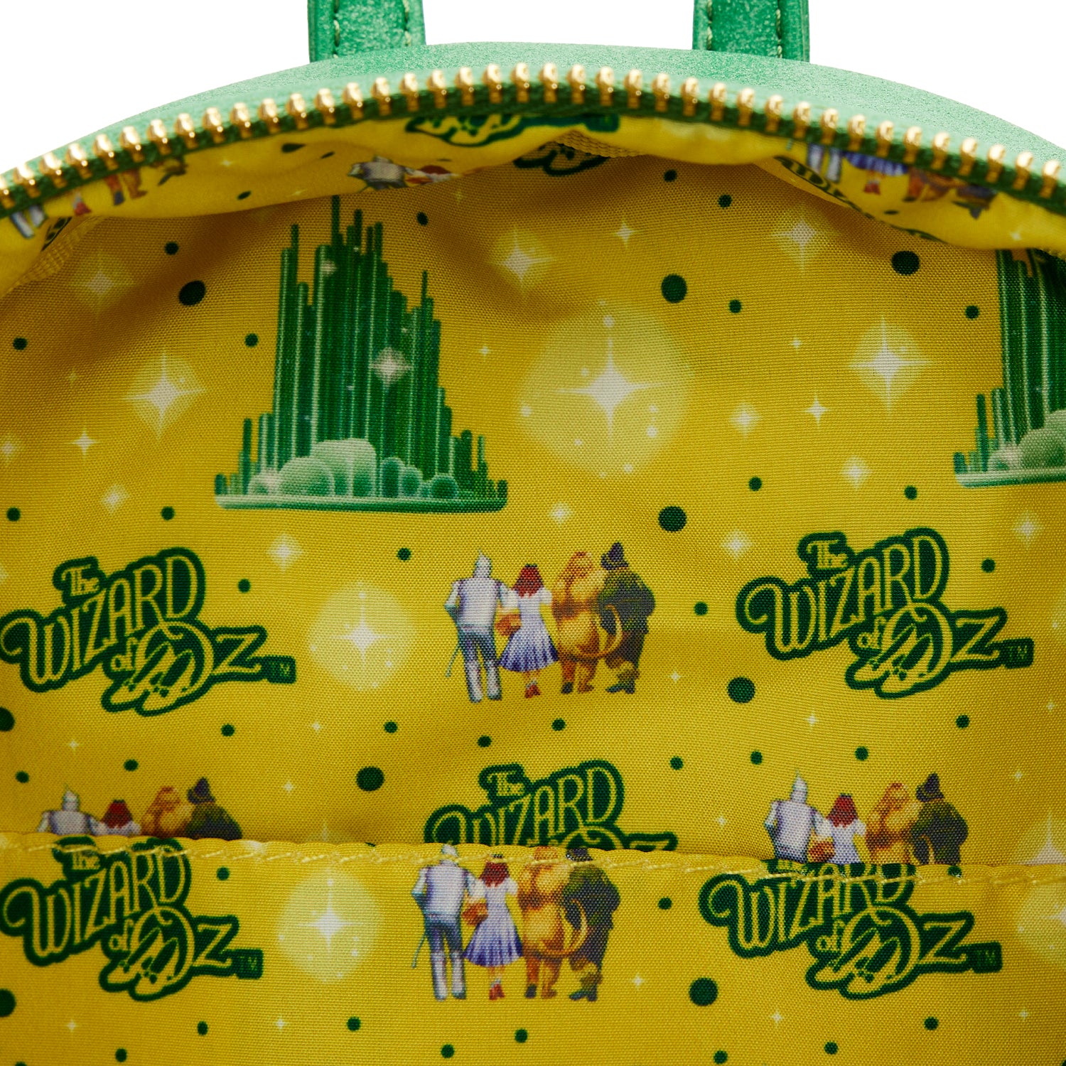 city mini backpack Loungefly The Wizard of Oz Emerald City Mini Backpack – Twin Treats