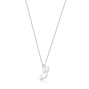 Disney by Couture Kingdom Little Mermaid Ariel Outline Necklace
