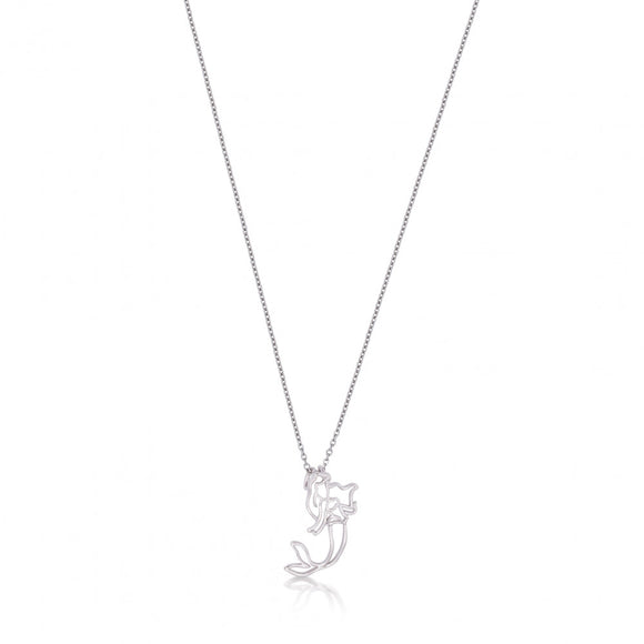 Disney by Couture Kingdom Little Mermaid Ariel Outline Necklace