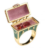 Disney by Couture Kingdom Snow White Evil Queen Heart Box Ring