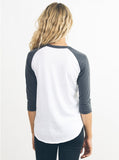 Junk Food Womens Alice in Wonderland 3/4 Sleeve Raglan T-Shirt